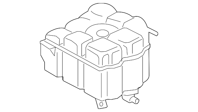 Expansion Tank 7P0-121-407-B - View 7