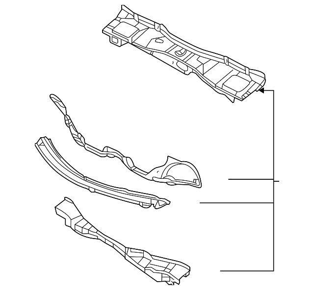 Cowl Panel 1C0-803-147-K - View 9