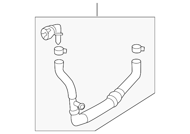 Lower Return Hose 1J0-121-051-L - View 19