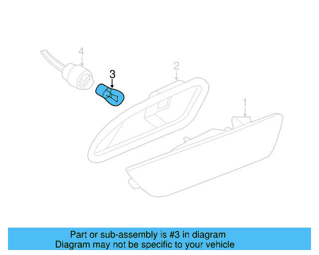 Marker Lamp Bulb N-017-752-2 - View 13