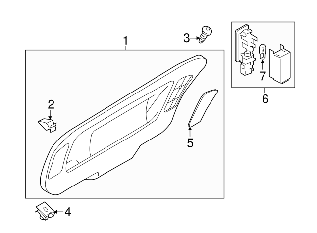 Luggage Lamp 3G0-947-101-A - View 17