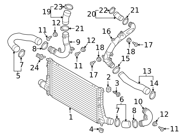 Air Pipe Bolt Assembly 3C0-145-830 - View 61