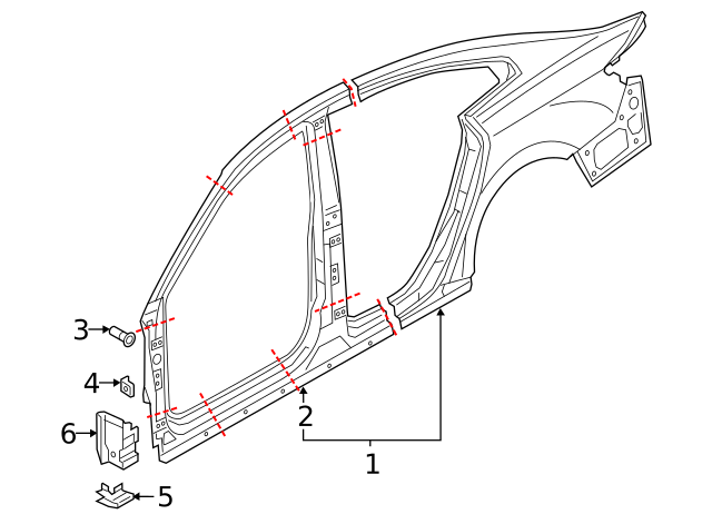 Aperture Panel Filler Panel 3G8-810-221