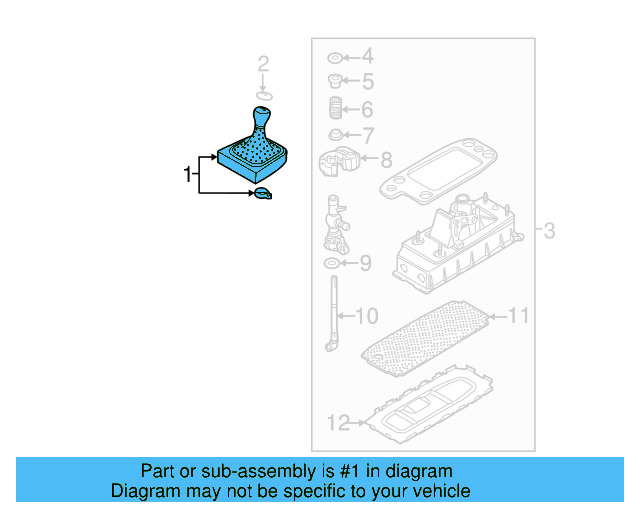 Gear Shift Knob, Gti MK6 (6 Speed) 5K0-711-113-G-XPR - View 5