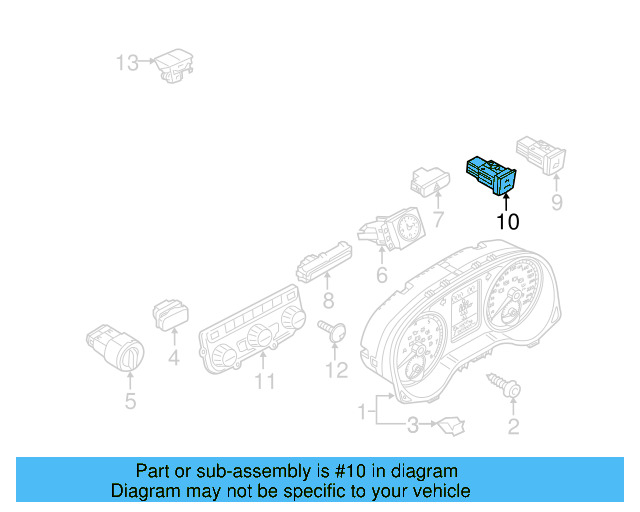Switch 1K0-927-121-B-REH - View 16