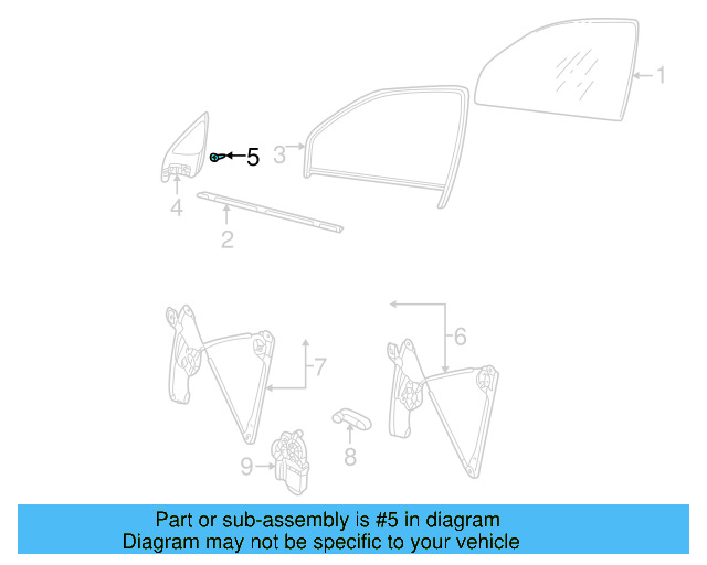 Corner Trim Clip 3B0-837-732 - View 14