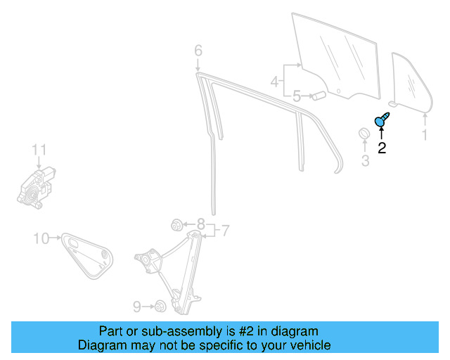 Fixed Glass Bolt N-905-988-04 - View 4