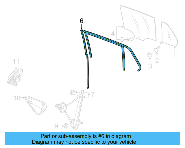 Window Regulator Nut N-904-560-02 - View 15