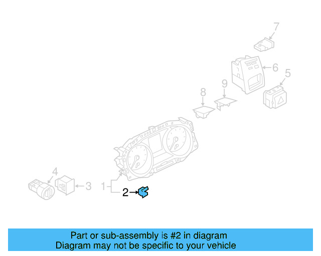 Side Cover Clip 1K0-867-388-A - View 114