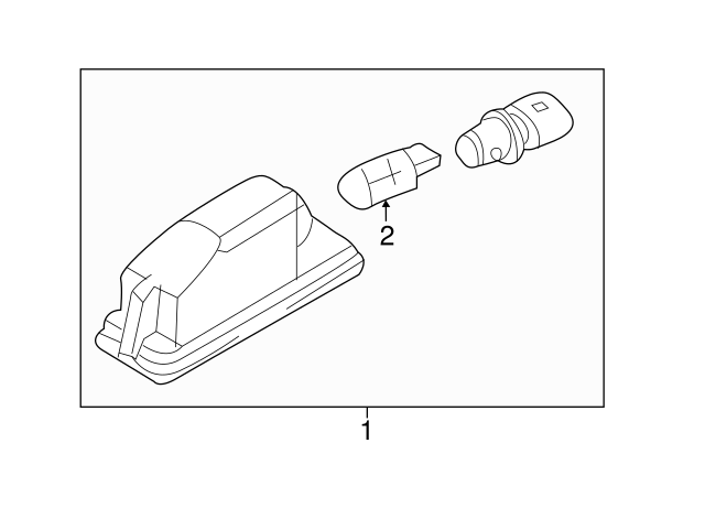 O'head Lamp Bulb N-017-753-5 - View 200