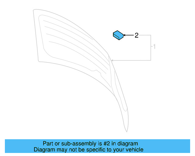 Lift Gate Glass Bumper 1T0-845-237 - View 8