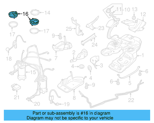 Fuel Pump Housing 7P0-919-679 - View 5