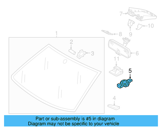 Rain Sensor 5Q0-955-559-C - View 32