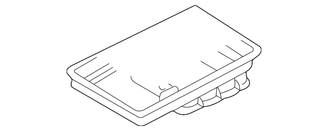 AC & Heater Case Upper Seal 1H0-819-165 - View 4