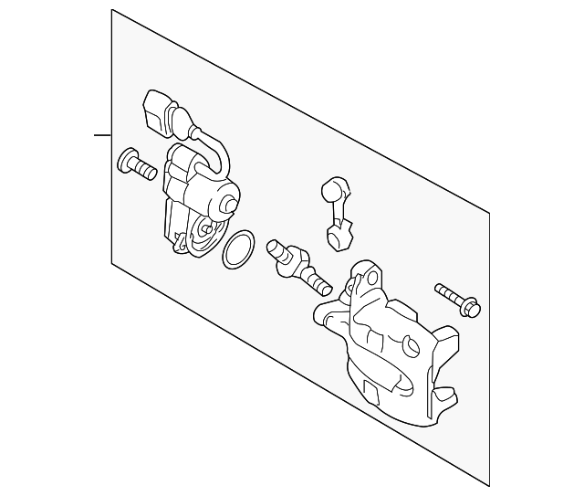 Caliper Assembly 5N0-615-404