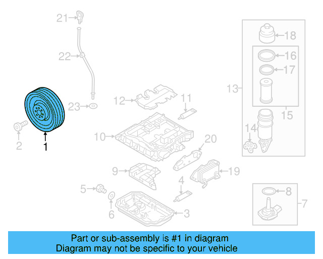 Vibration Damper 06E-105-251-F - View 2