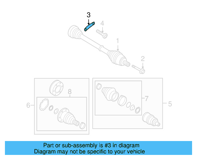 Axle Bolt WHT-005-437-A - View 65