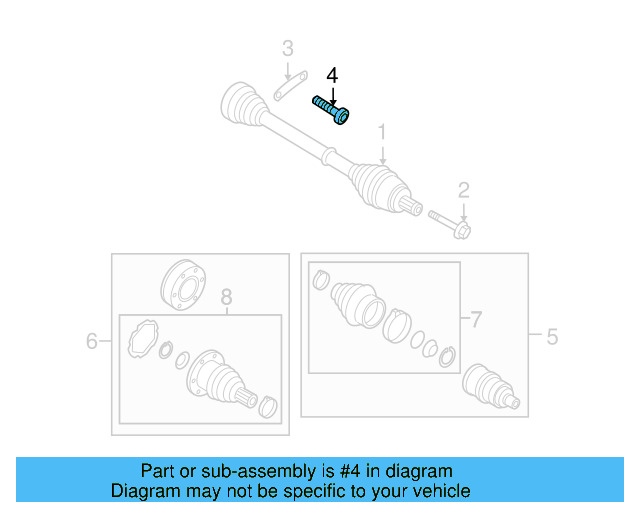 Plate Bolt N-911-082-01 - View 7