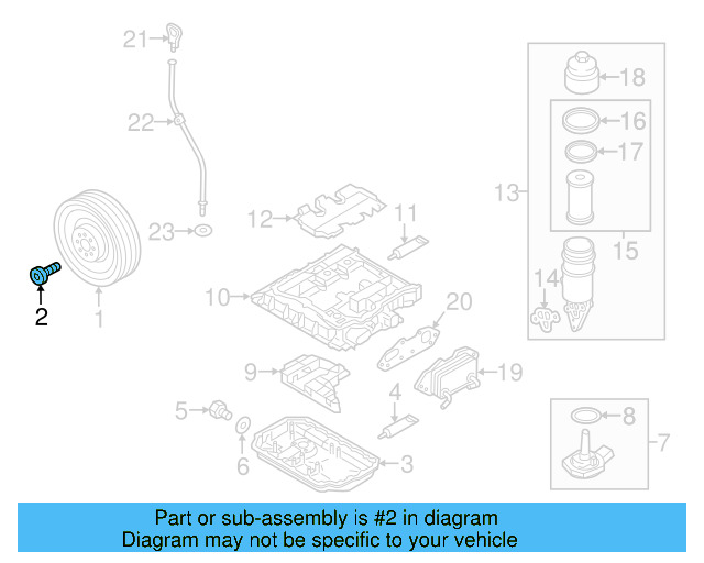 Vibration Damper Bolt N-910-059-02 - View 9
