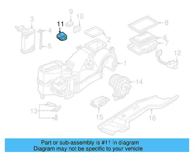 Expansion Valve Insulator 1H0-820-692-01C - View 16