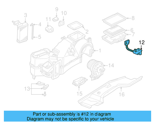 Adjust Motor 1J0-907-511 - View 24