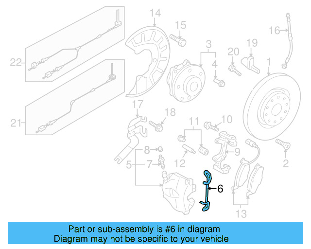 Retainer Spring 5N0-615-269 - View 12