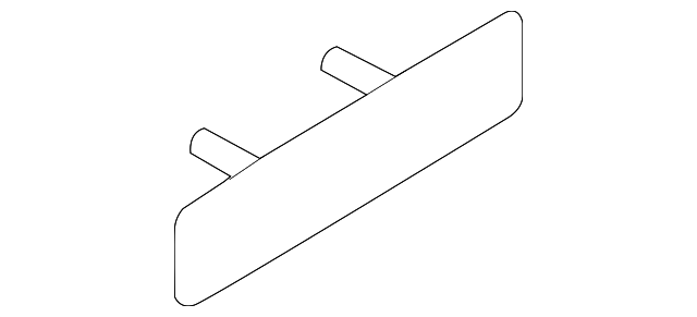 Nameplate 5N0-853-689-AW1 - View 2