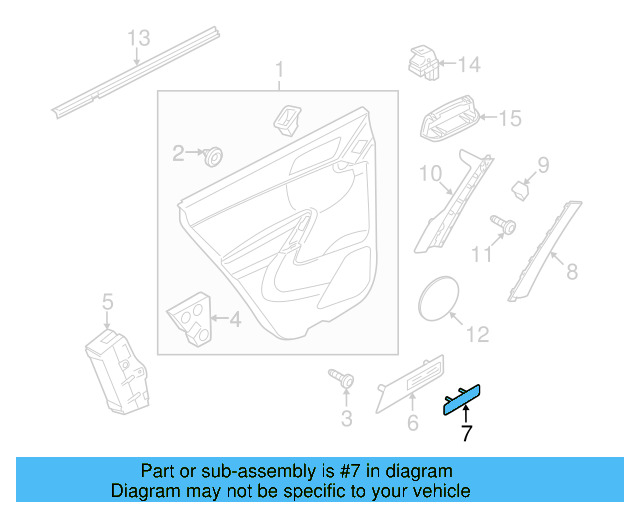 Nameplate 5N0-853-689-AW1 - View 3