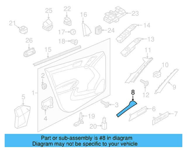 Insert 5N0-868-133-3A8 - View 2