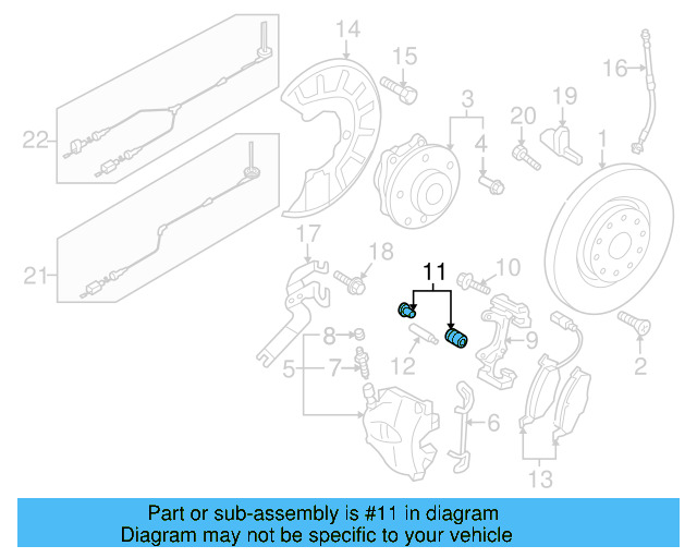 Disc Brake Caliper Pin Boot Kit 8V0-698-647 - View 54