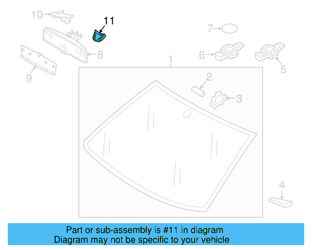 End Cap 5G0-858-548-B-9B9 - View 13