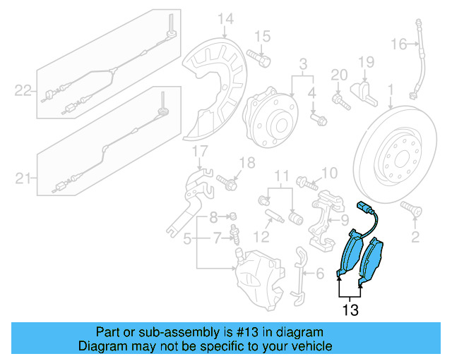 Brake Pads Front 5N0-698-151-C - View 11