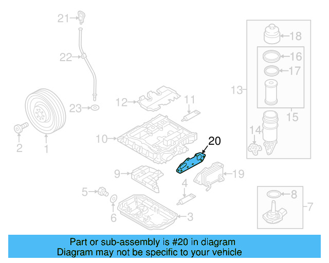 Engine Oil Cooler O 038-117-070-A - View 38