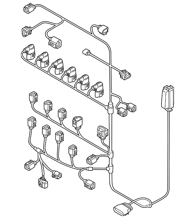 Engine Harness 03H-971-627-F - View 4