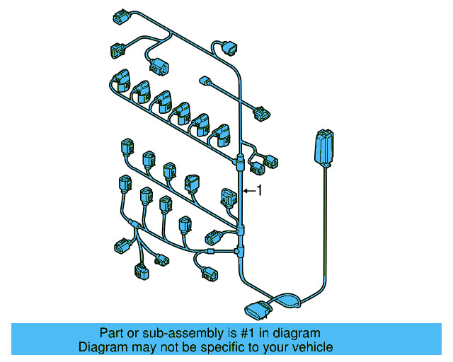 Engine Harness 03H-971-627-F - View 5