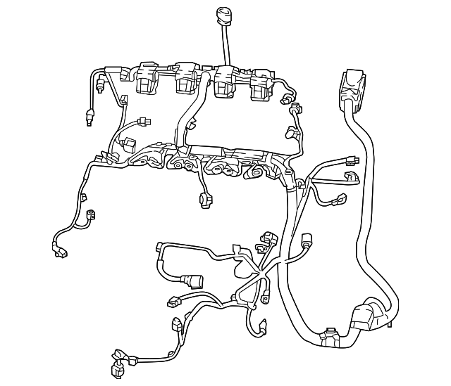 Engine Harness 06K-971-627-BJ - View 8