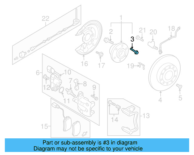 Bearing Assembly Bolt WHT-007-150 - View 20