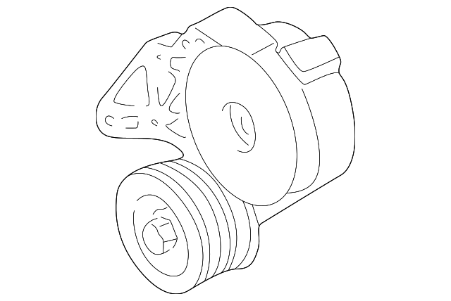 Accessory Drive Belt Tensioner Assembly 021-145-299-C - View 3