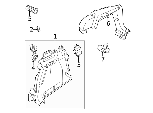 Power Outlet 1K0-919-309 - View 19