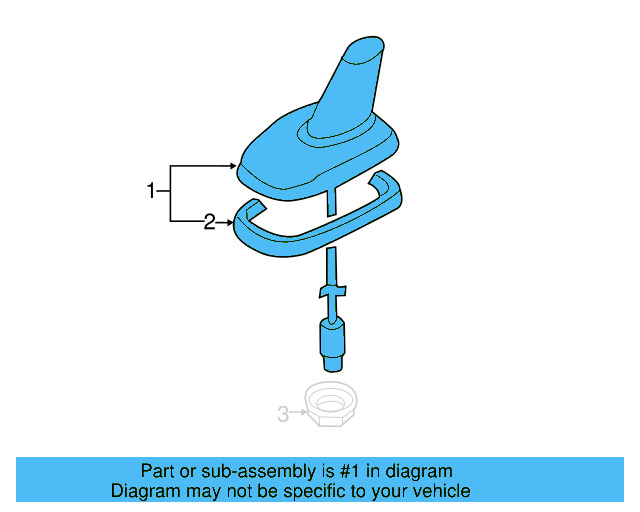 Antenna Assembly 3C0-035-507-AA