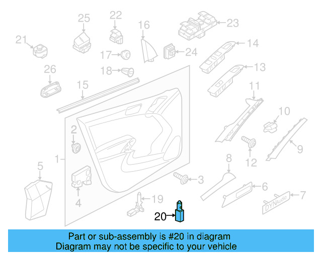 Warning Lamp 1K0-919-238-A - View 27