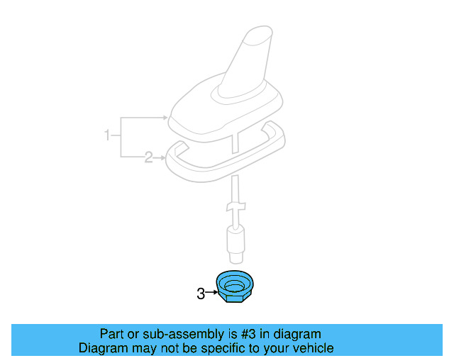 Radio Antenna Base Nut 1J0-035-437 - View 62