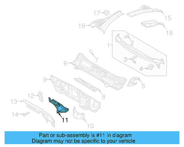 Cowl Panel 5QA-805-397