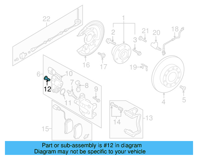 Motor Bolt N-102-855-06 - View 4