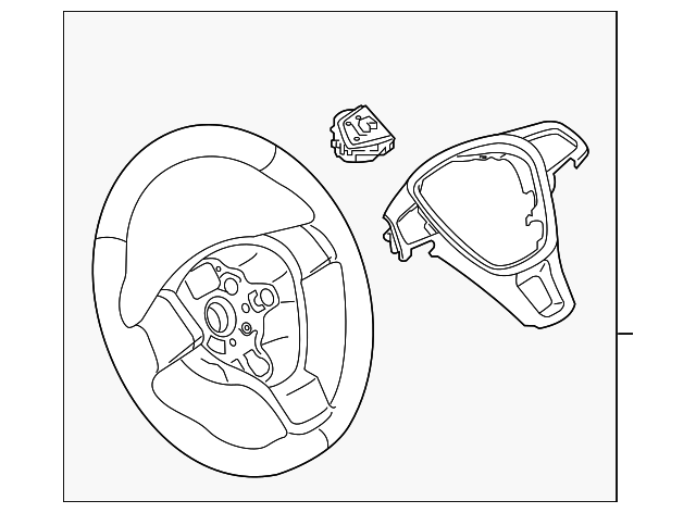 Steering Wheel 5C0-419-091-EA-E74