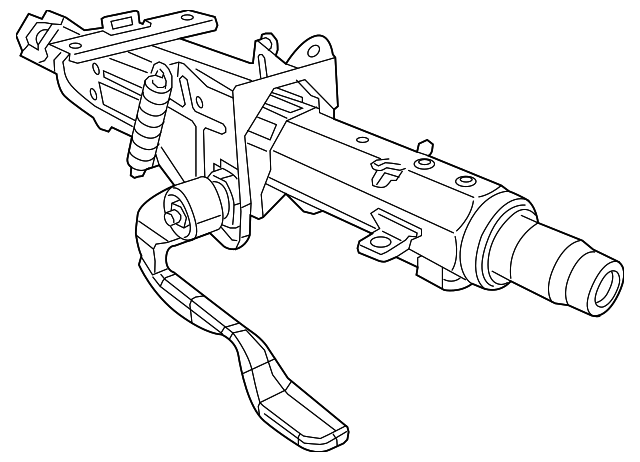 Steering Column 1K1-419-502-CT - View 12