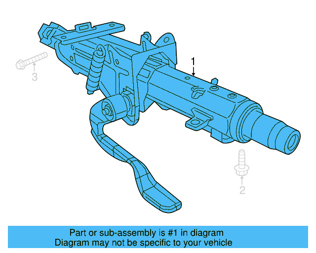 Steering Column 1K1-419-502-CT - View 11