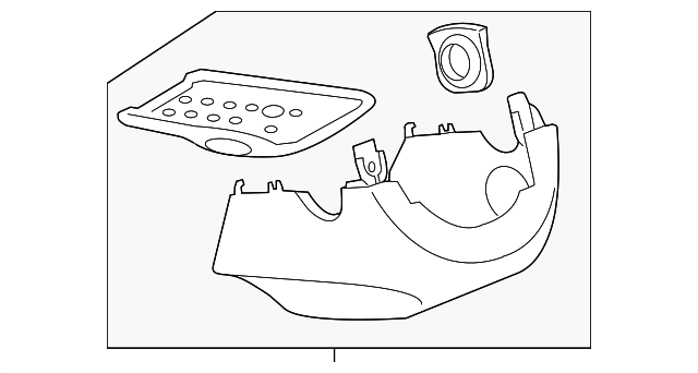 Lower Column Cover 561-858-559-G-82V