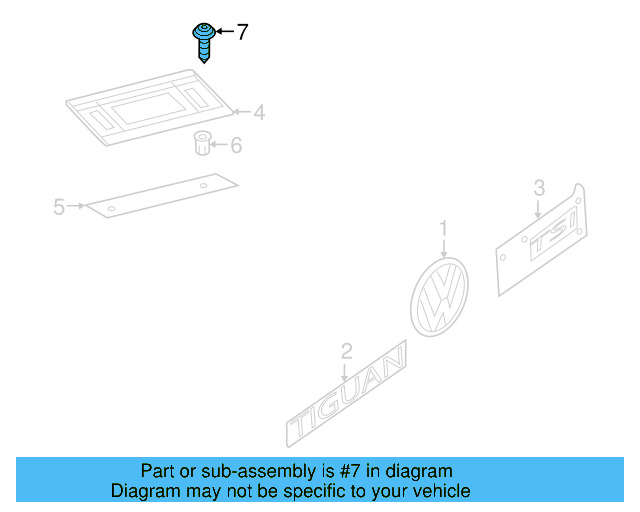Window Regulator Screw N-907-371-07 - View 20