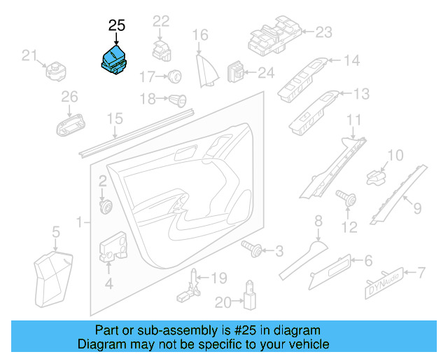 Lock Switch 1K0-962-126-B-REH - View 11